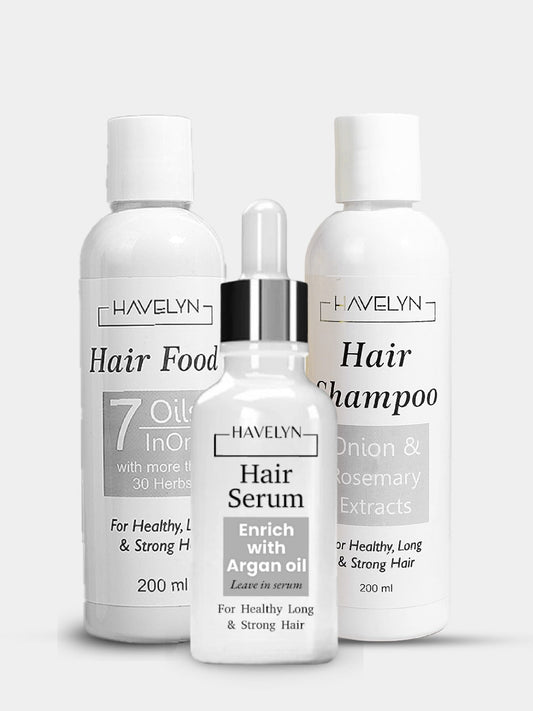 Hair Oil + Shampoo + Serum Bundle