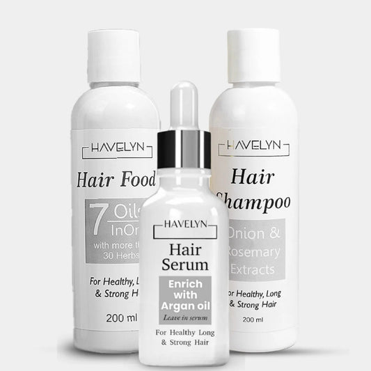 Hair Oil + Shampoo + Serum Bundle